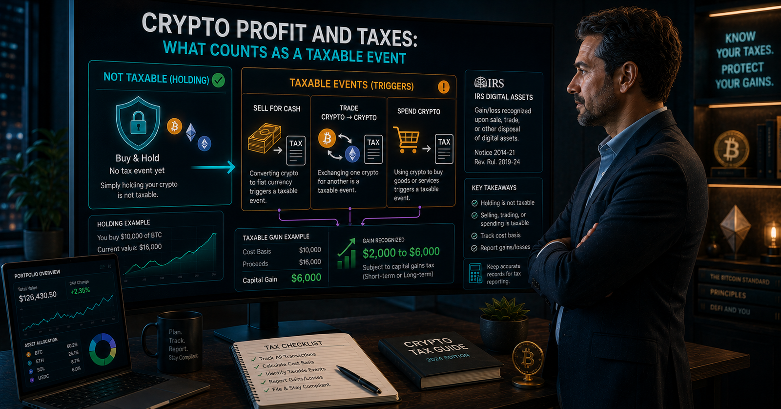 Crypto Profit and Taxes: What Counts as a Taxable Event