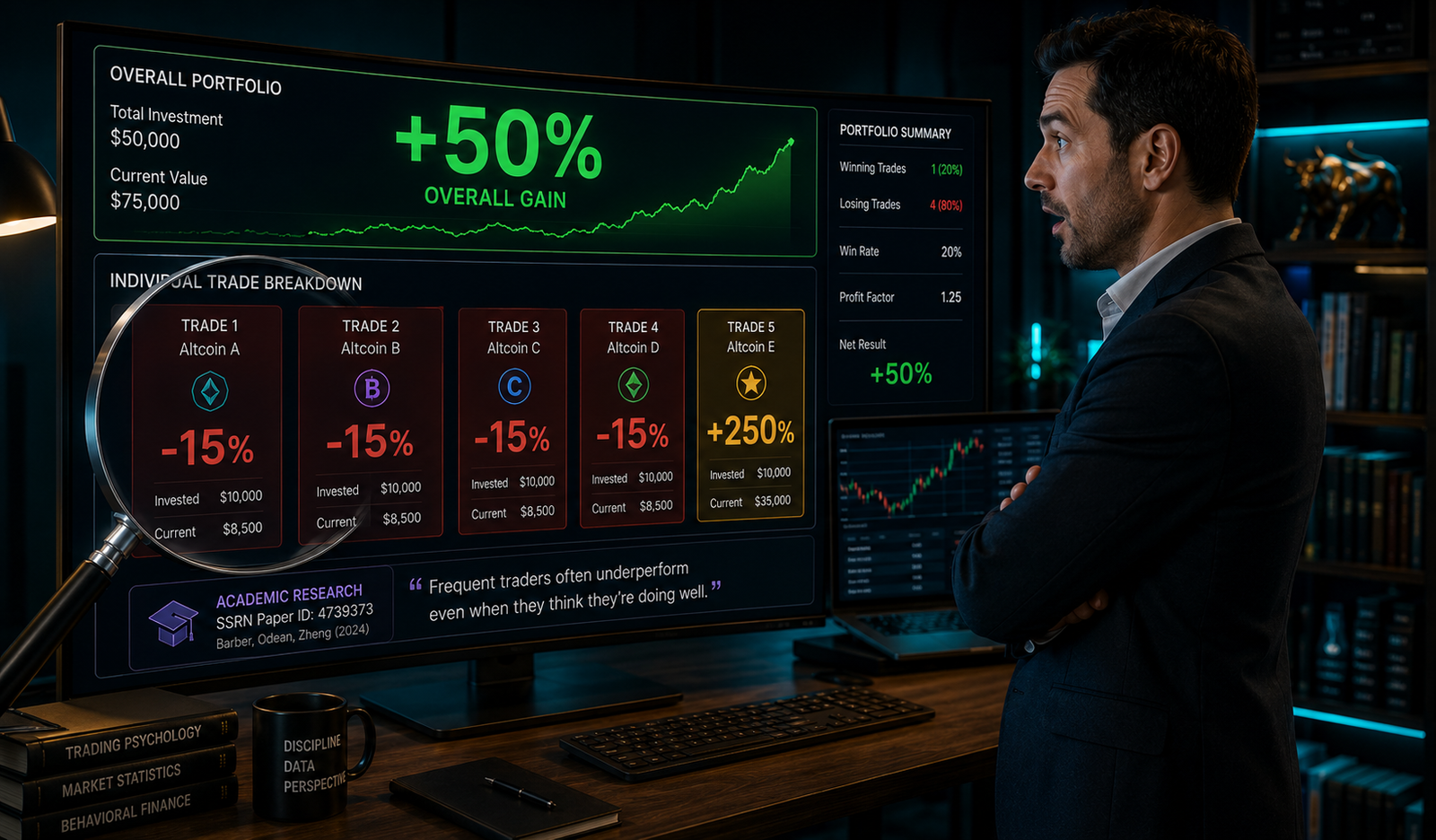 Why “I’m Still Up Overall” Can Hide Bad Individual Trades