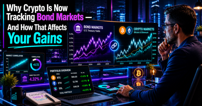 Why Crypto Is Now Tracking Bond Markets – And How That Affects Your Gains