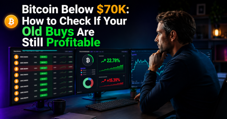 Bitcoin Below $70K: How to Check If Your Old Buys Are Still Profitable