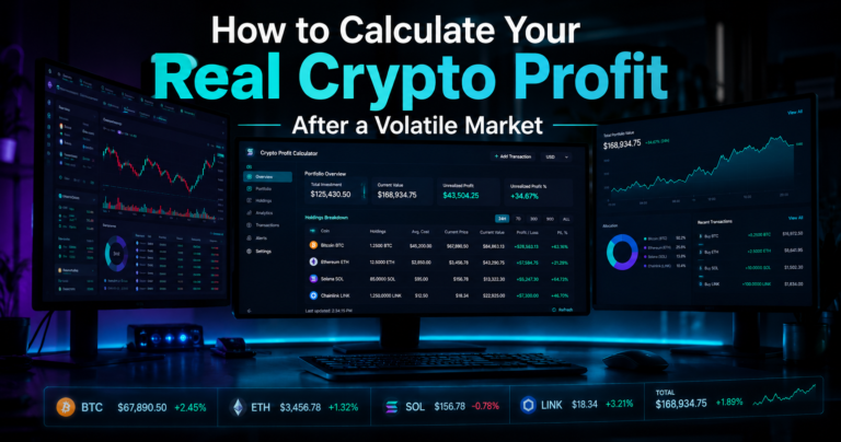 How to Calculate Your Real Crypto Profit During a Volatile Market