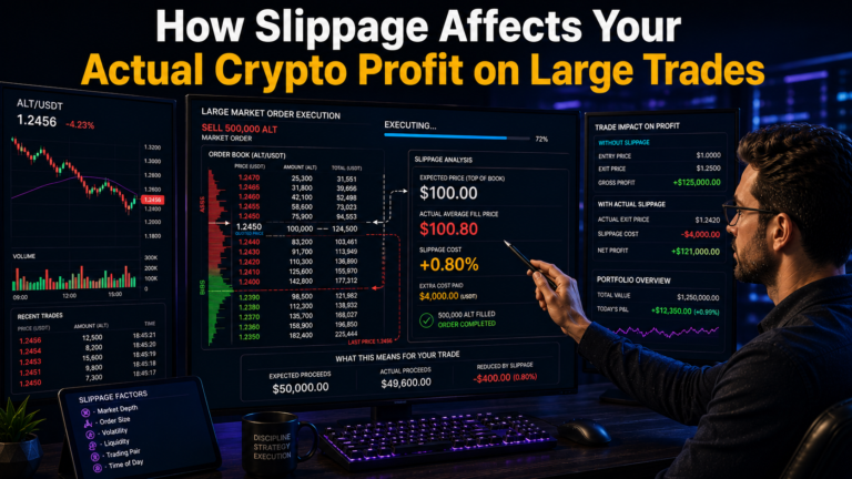 How Slippage Affects Your Actual Crypto Profit on Large Trades