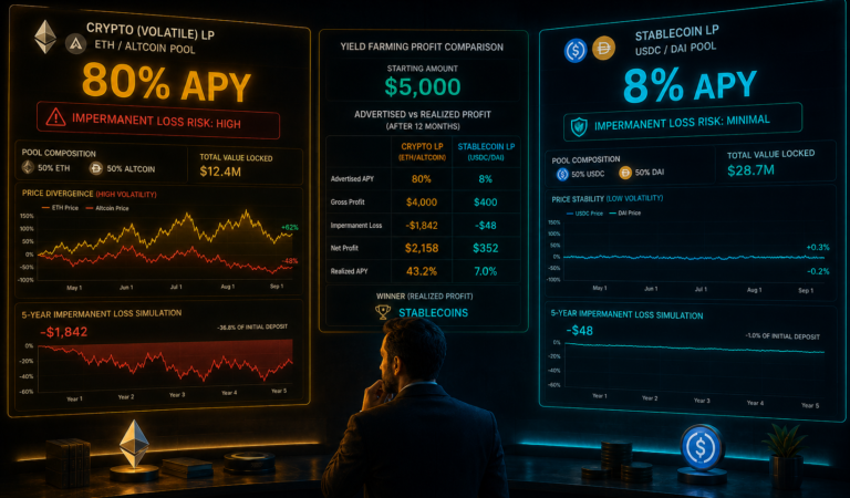 Crypto vs. Stablecoin Yield Farming: Which Is Actually More Profitable?