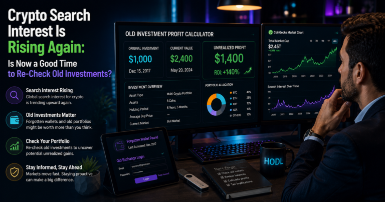 Crypto Search Interest Is Rising Again Is Now a Good Time to Re-Check Old Investments?