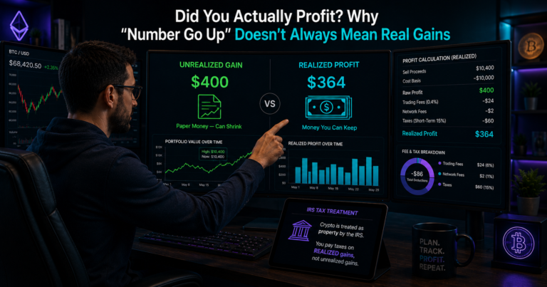 Did You Actually Profit? Why Number Go Up Doesn’t Always Mean Real Gains