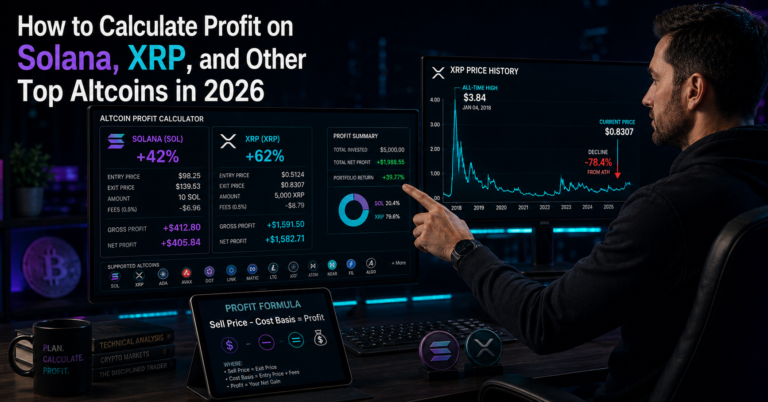 How to Calculate Profit on Solana XRP and Other Top Altcoins in 2026